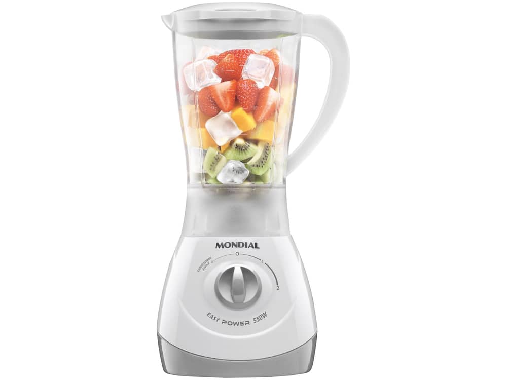 Liquidificador Mondial Easy Power L550 - Branco 2 Velocidades 550W