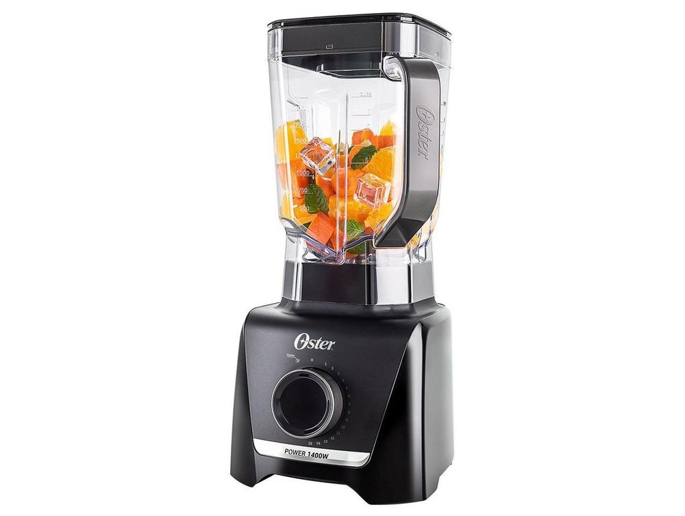 Liquidificador oster 1400 full preto 3,2 litros 15 velocidades