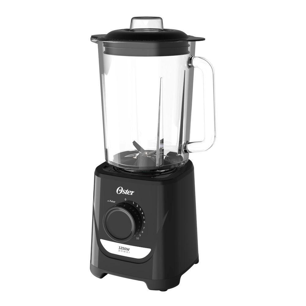 Liquidificador Oster Jarra de Vidro 2,2 Litros Preto 1250W 127V OLIQ520-127 - foto 3