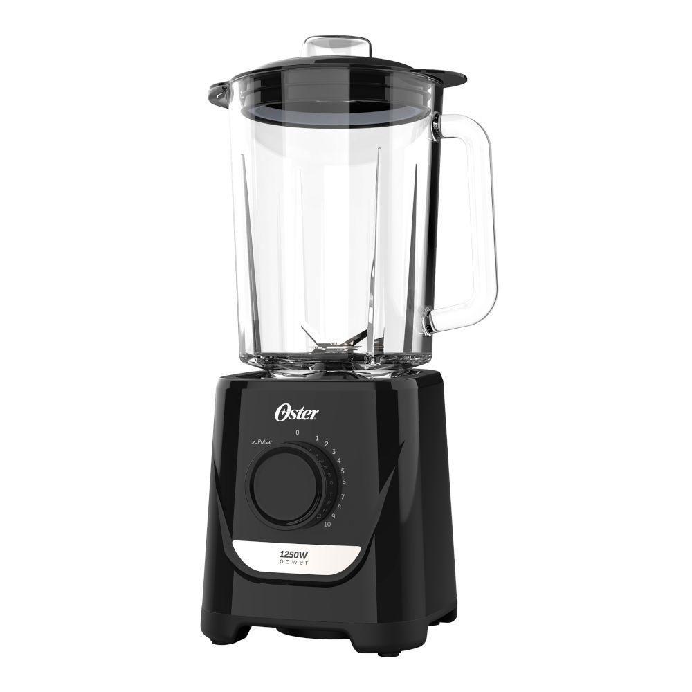 Liquidificador Oster Jarra de Vidro 2,2 Litros Preto 1250W 127V OLIQ520-127 - foto 2
