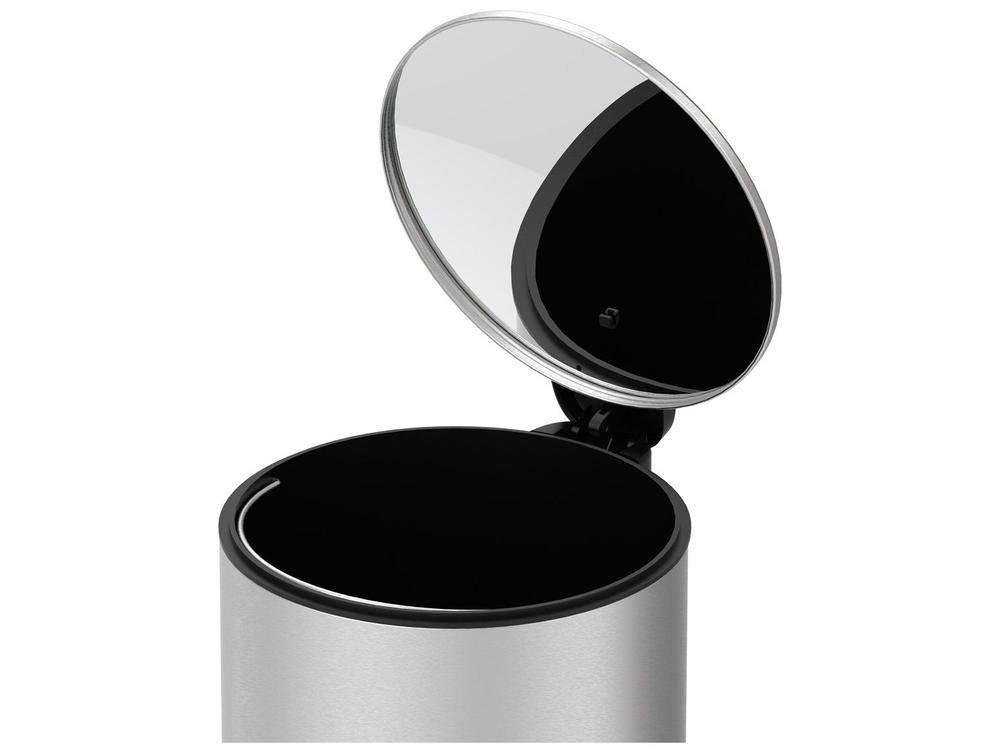 Lixeira Inox com Tampa com Pedal 5L Brinox Spin - foto 4