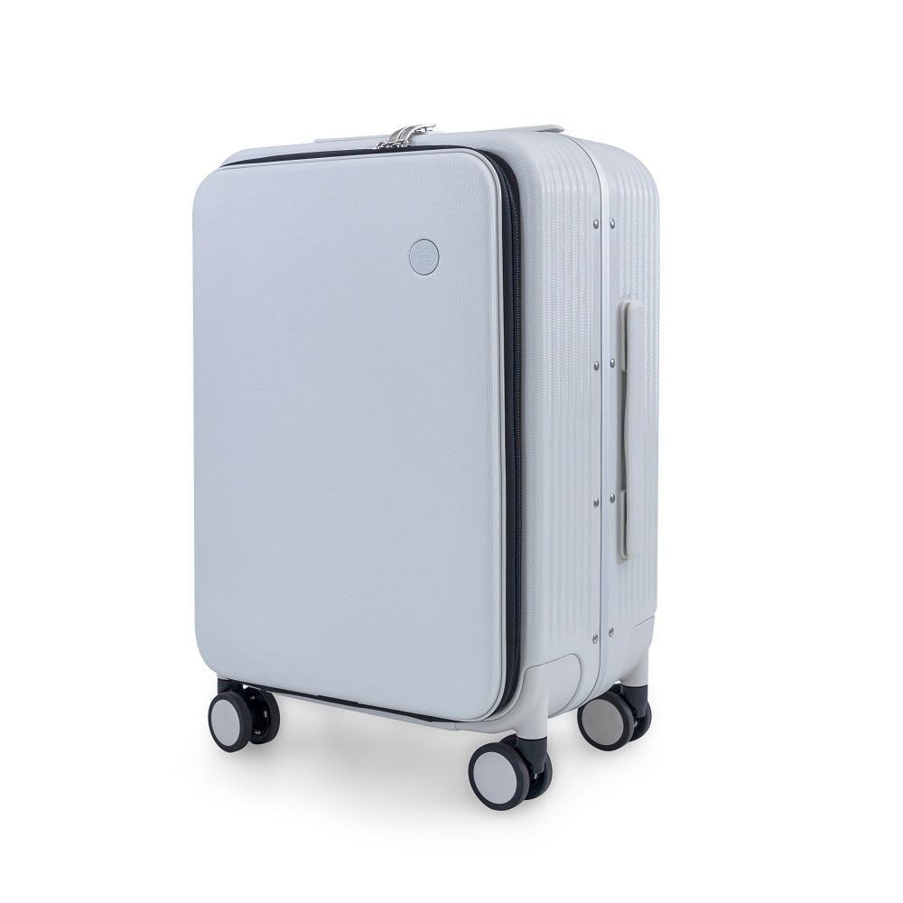 Mala de Bordo com localizador e compartimento para MacBook e iPad, Originais iPlace, Off White