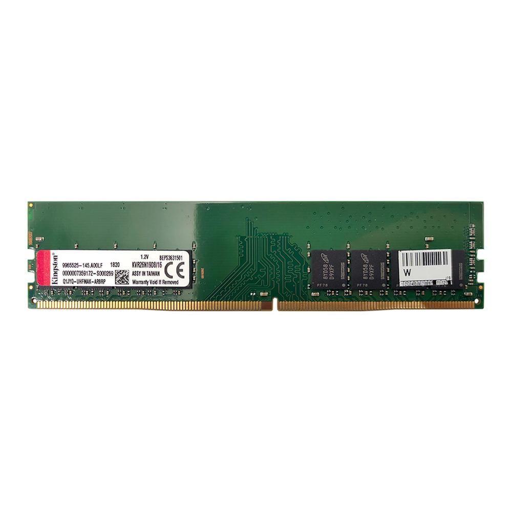 Memória RAM para PC DDR4 16GB 2666MHz Kingston KVR26N19S8 16