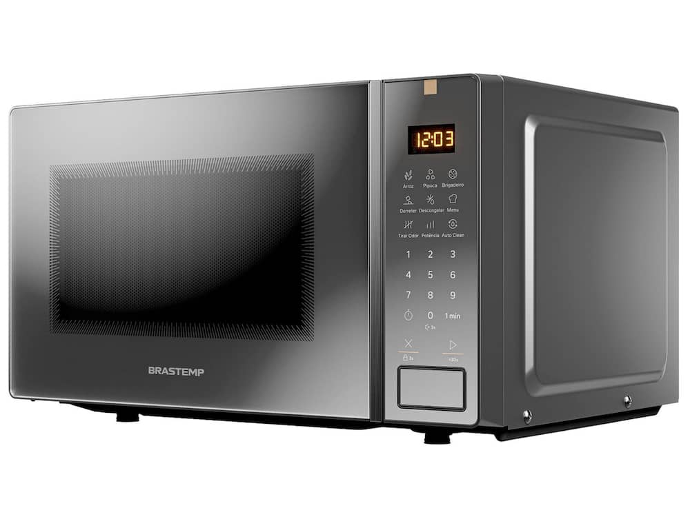 Micro-ondas 23 Litros com Multi Preparos Inox Brastemp - BMS23AR