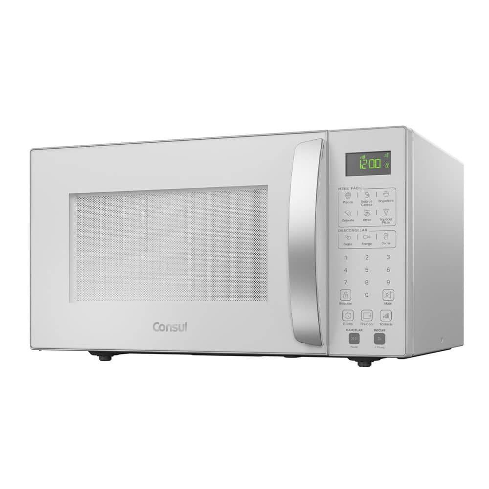 Micro-ondas 32 Litros Consul CMS46AB com Função Tira Odor Branco 110V