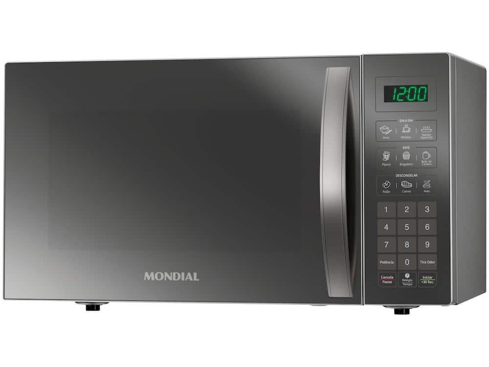 Micro Ondas 34L Mondial MO0234E Inox Espelhado 127V
