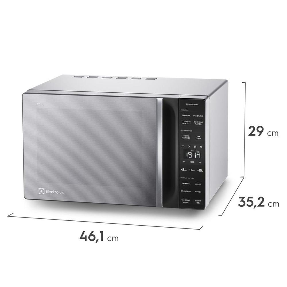 Micro-ondas Electrolux 23L Prata Efficient ME23S - foto 2