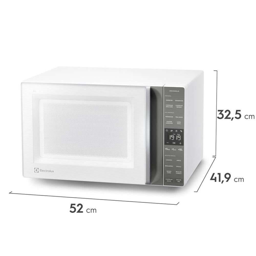 Micro-ondas Electrolux 36L Branco e Cinza ME36B - foto 2