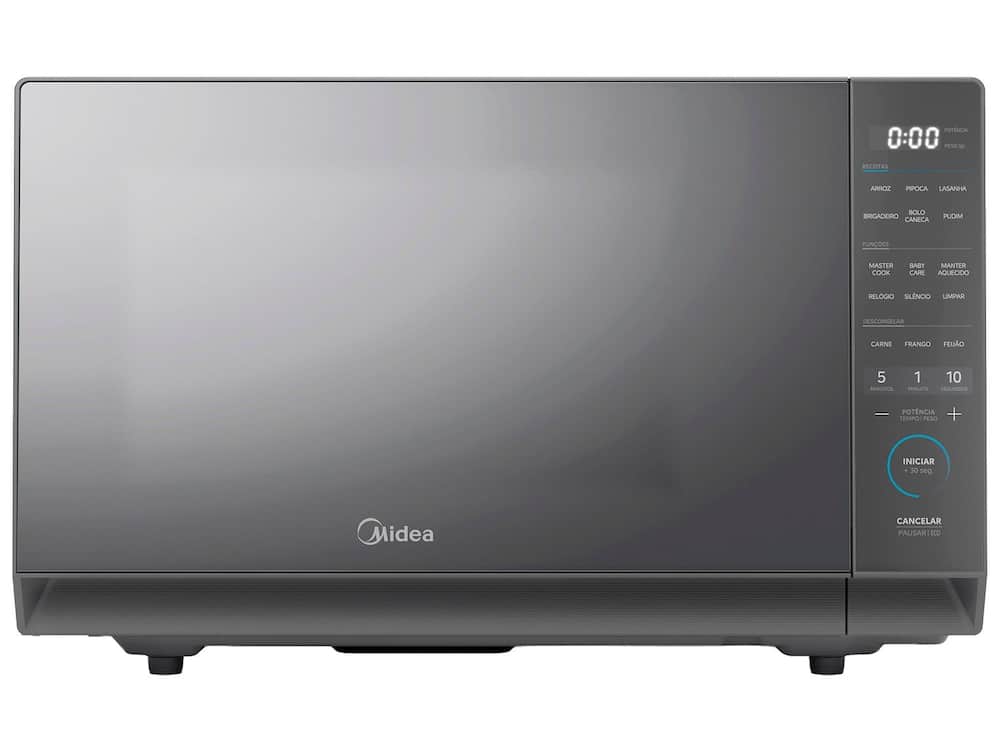 Micro-ondas Midea 35L Prata Espelhado MasterCook MHP35S1