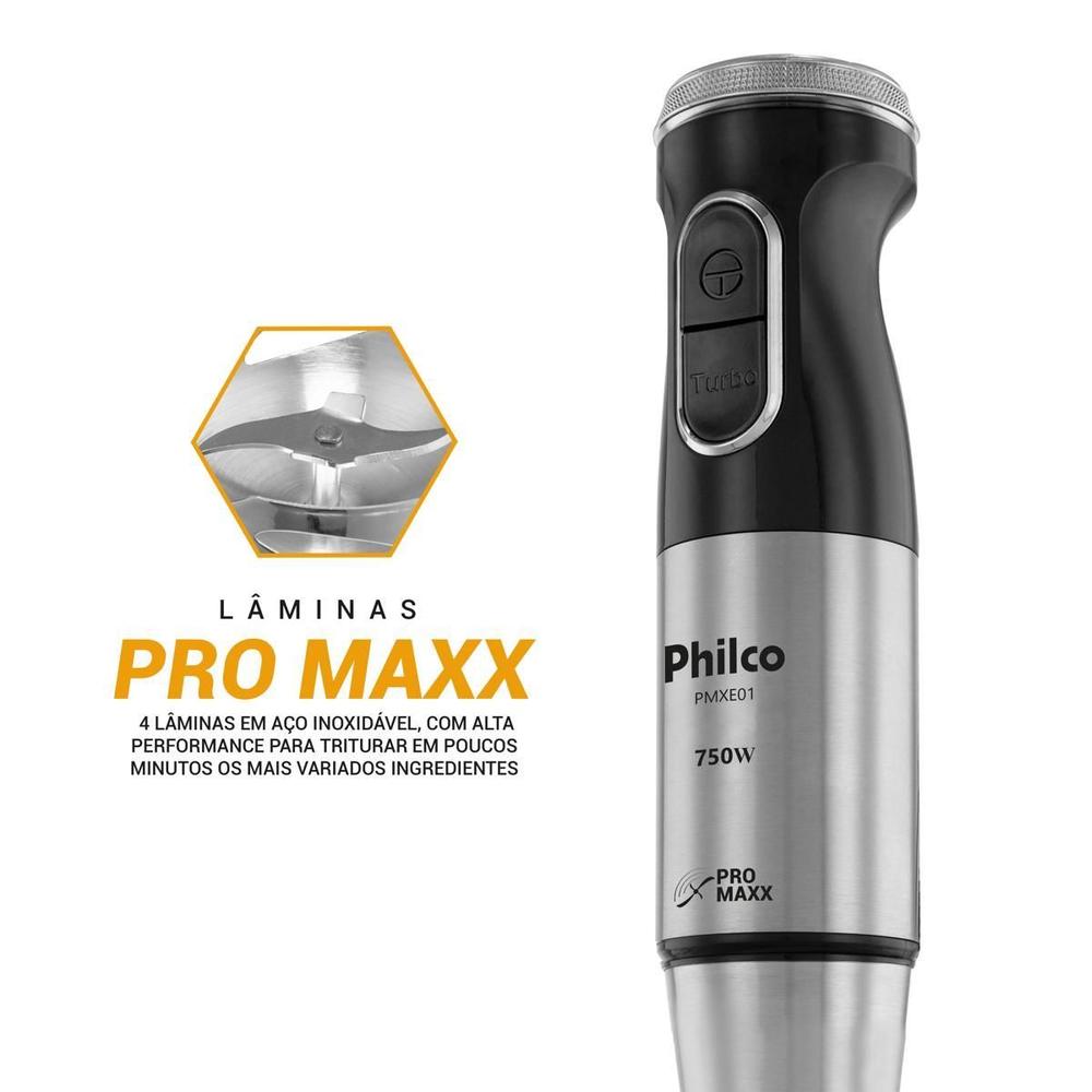 Mixer Philco Inox com Copo 1050ml 750W PMXE01