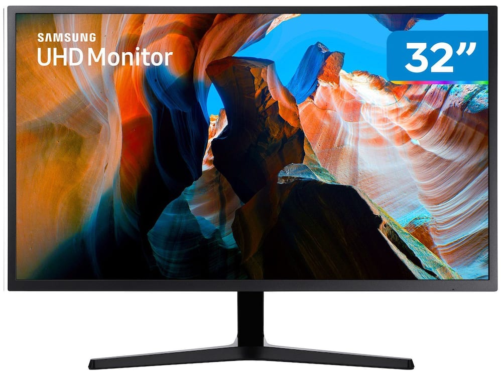 Monitor Profissional Samsung 32 LED 4K UHD, 60Hz, 4ms, HDMI