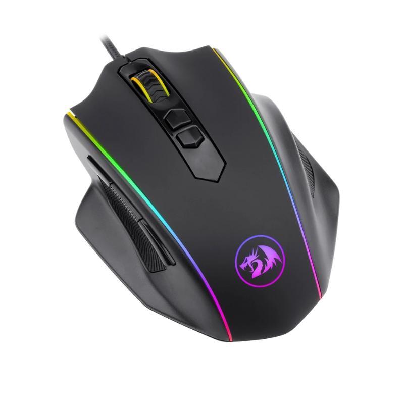 Mouse Gamer Redragon Vampire RGB 10000DPI 1000Hz PMW3325 USB 2.0 Preto - M720-RGB