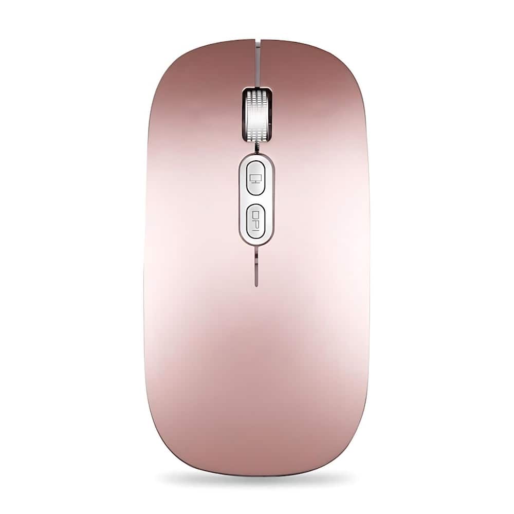 Mouse Sem Fio Bluetooth Recarregavel Compatível Com Macbook Air Pro