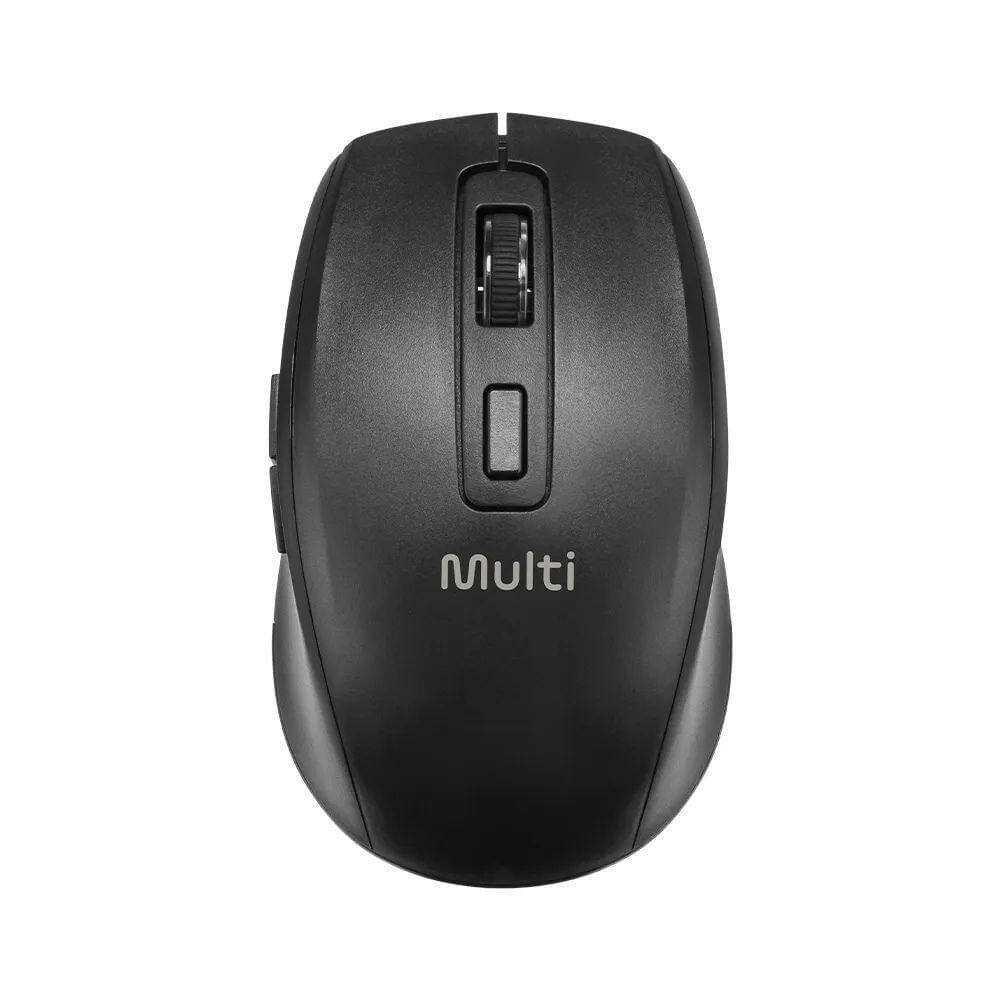 Mouse Sem Fio MS750 Usb 2.4ghz + Bluetooth Recarregavel Silencioso MO403 Multi - Multilaser