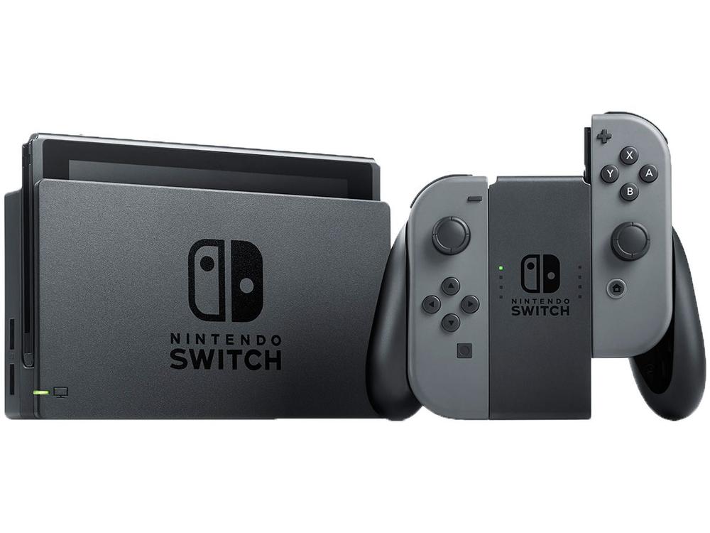 Nintendo Switch 32GB 1 Controle Joy-Con Cinza