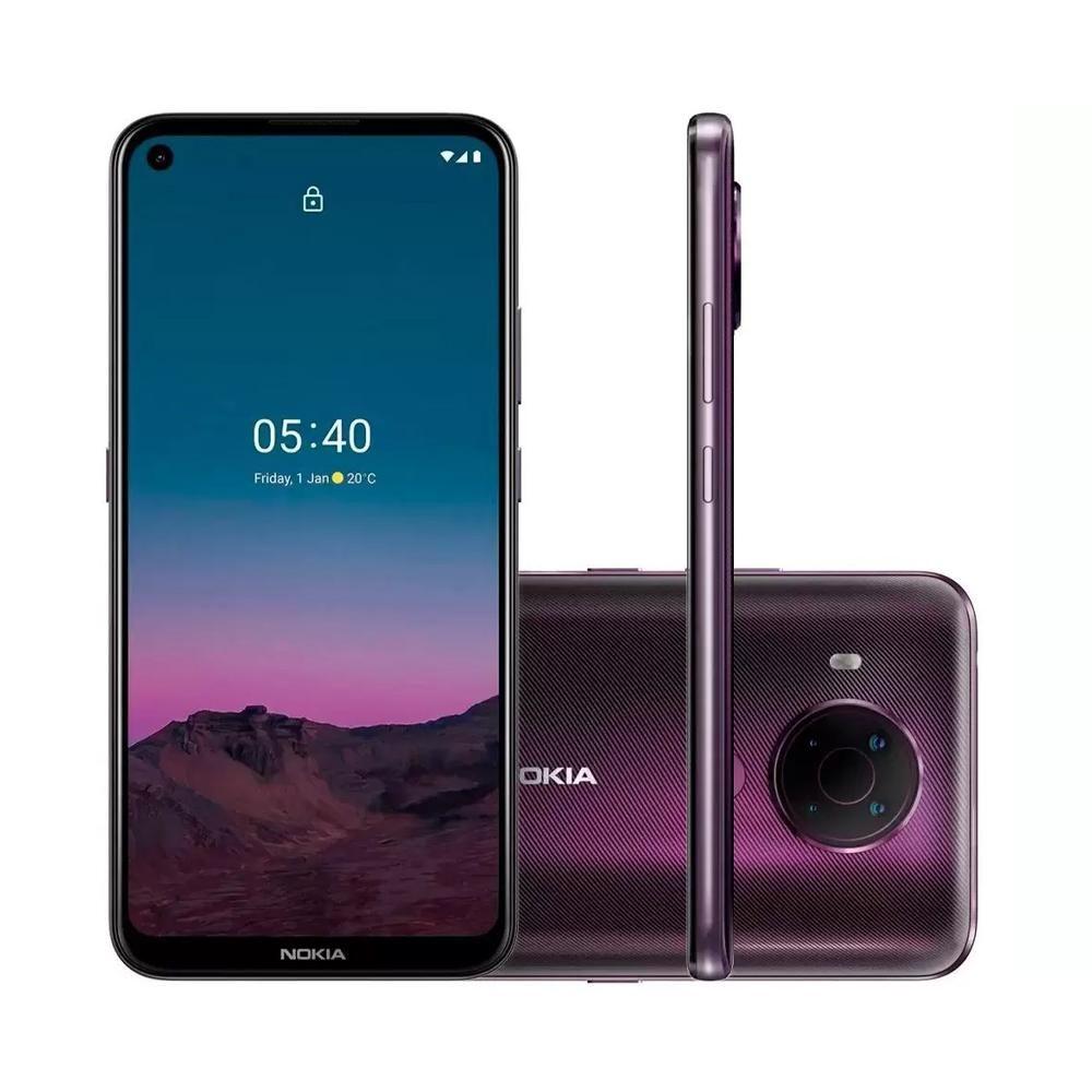 Nokia 5.4 128GB 4 GB RAM Tela 6,39'' Câm. 48Mp + Selfie 16Mp