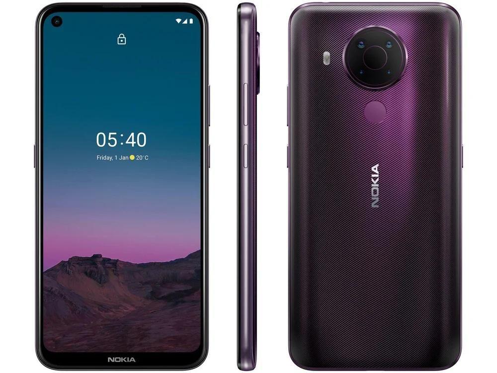 Nokia 5.4 128GB 4 GB RAM Tela 6,39'' Câm. 48Mp + Selfie 16Mp - foto 5