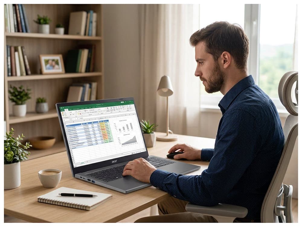 Notebook Acer Aspire Go 15 AG15-71P-59FH Intel Core i5 16GB RAM 512GB SSD 15,6” Full HD Windows 11 NX.JF6AL.00