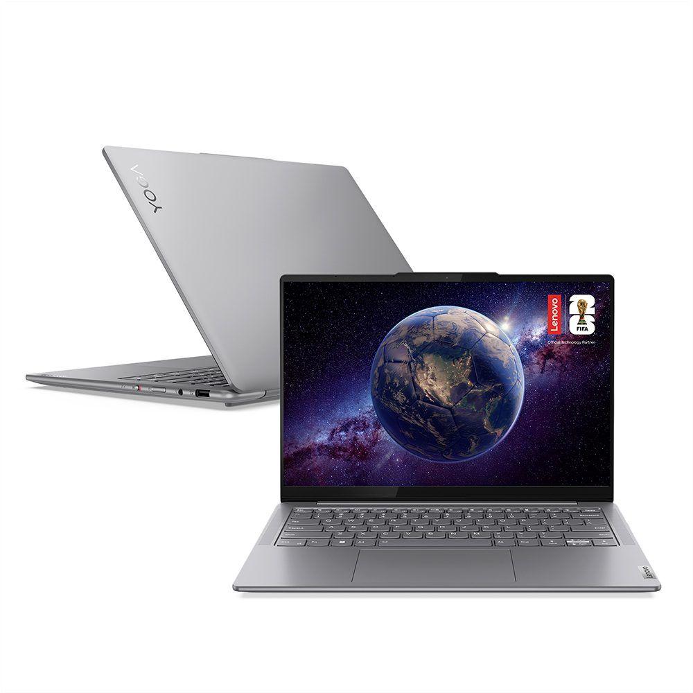 Notebook Lenovo Yoga Slim 7i Intel Core Ultra 5, 16GB, 512GB SSD, Tela de 14" OLED, Windows 11 - 83GM0003BR