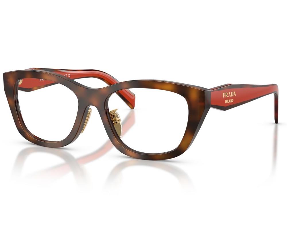 Óculos De Grau Prada Design Marrom Havana PRD11VD 01K1O1-53