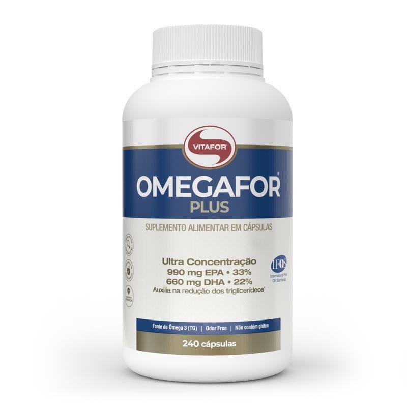 Omegafor Plus EPA e DHA Ultra Concentração 240 Cápsulas Vitafor
