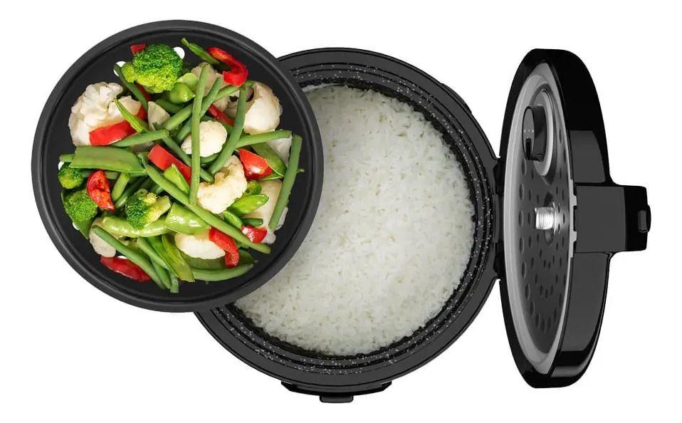 Panela de Arroz Elétrica Midea PAE30P Preta 220v 3 Litros