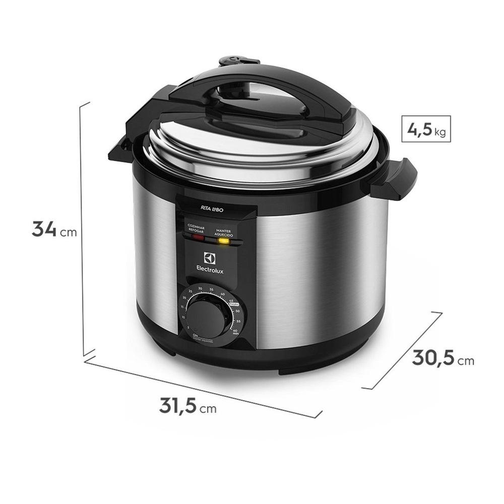 Panela de pressão elétrica Electrolux PCE20 5L 110V Inox