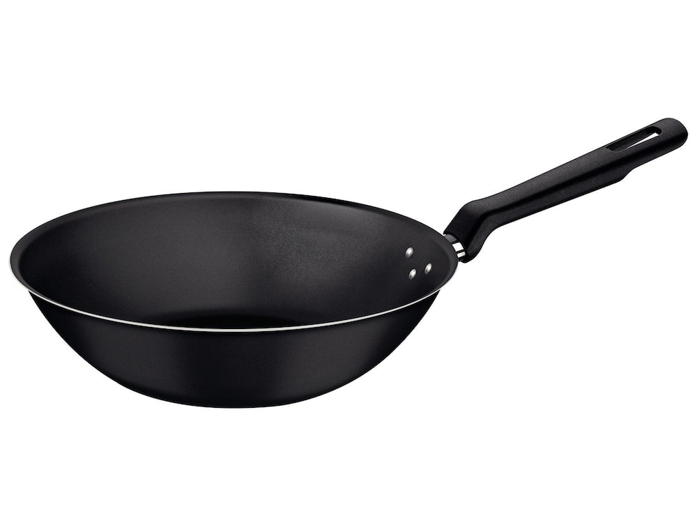 Panela Wok Tramontina Alumínio Antiaderente Starflon Max Loreto Grafite 24cm
