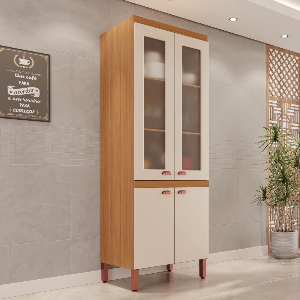 Paneleiro Cozinha Positano New 100 MDF 4 Portas
