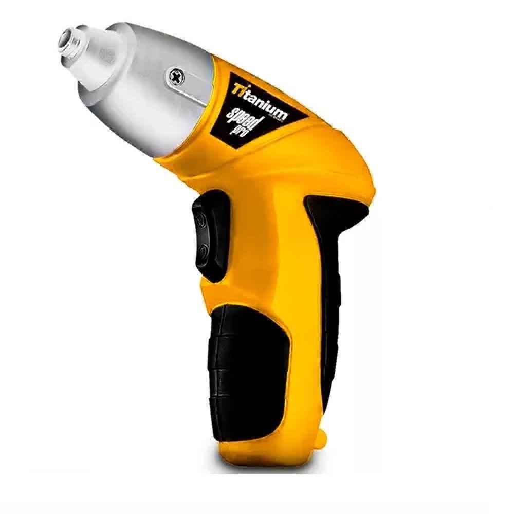 Parafusadeira Elétrica Titanium Speed Pró Bivolt C/ 11 Bits