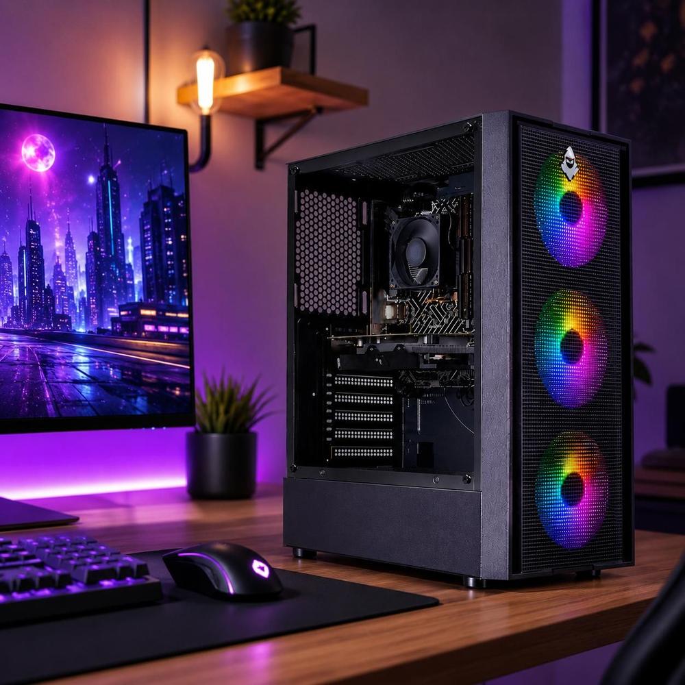 Pc Computador Gamer I7 6ger 32gb Ssd 1tb Placa De Video 4gb - Option Soluções - foto 3