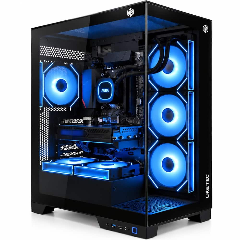 Pc Gamer Ryzen 7 5700x, 16gb Ddr4, Ssd Nvme 1tb, Rx 9060 8gb - 1 Tb - 16 Gb - Amd Rx 9060 Xt 8gb - Option...