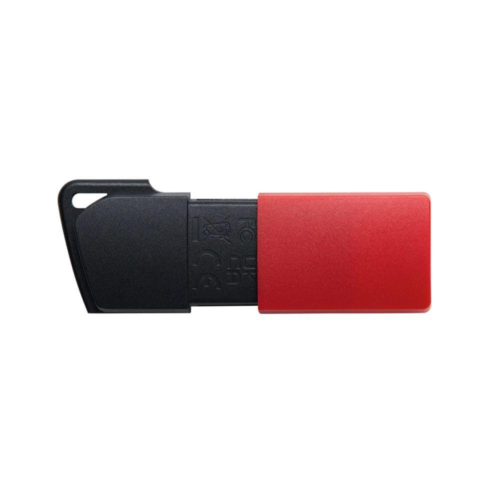 Pen Drive 128GB Kingston Data Traveler Exodia M USB 3.2 Preto e Vermelho DTXM128GB - foto 3