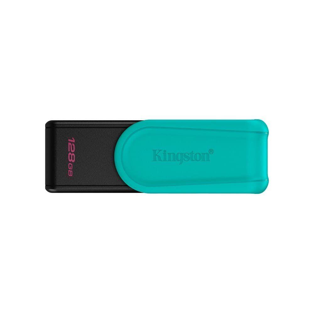 Pen Drive 128GB Kingston DataTraveler Exodia S, USB 3.2, Turquesa - DTXS/128GB