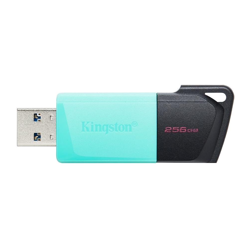 Pen Drive 256GB Kingston Data Traveler Exodia M, USB 3.2, Preto e Azul - DTXM/256GB