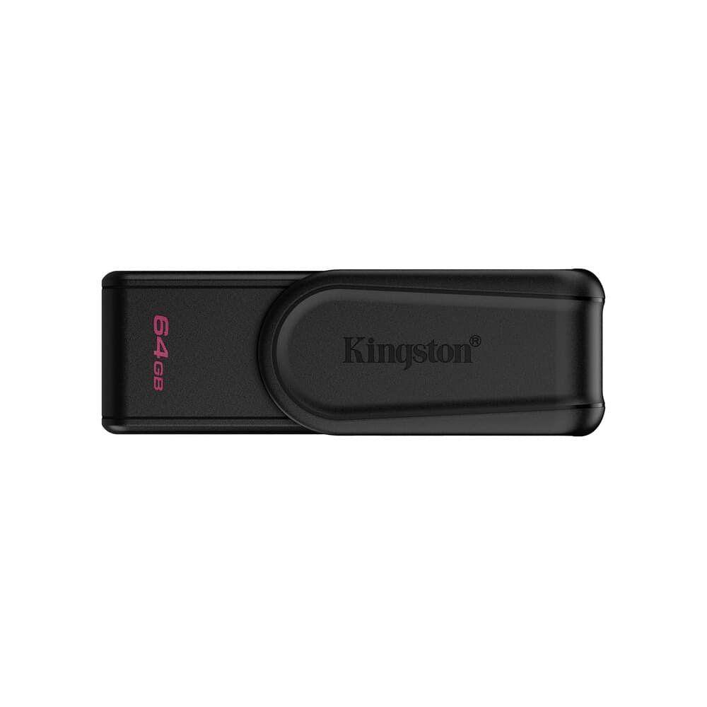 Pen Drive 64GB Kingston DataTraveler Exodia S, USB 3.2, Preto - DTXS/64GB