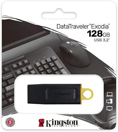 Pendrive Kingston DTX Exodia USB-A 3.2 - 128GB