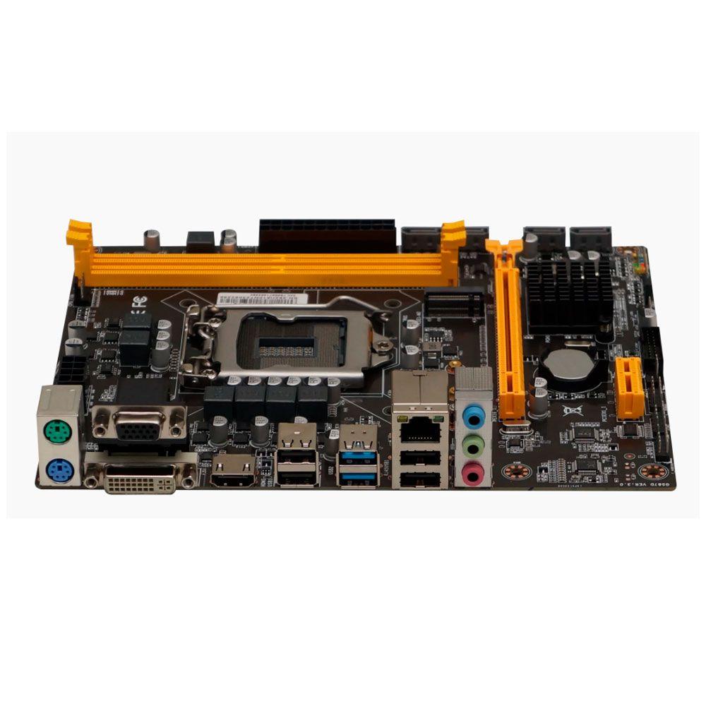 Placa mae 1200 h510-m brazil-pc/ tronos - foto 3