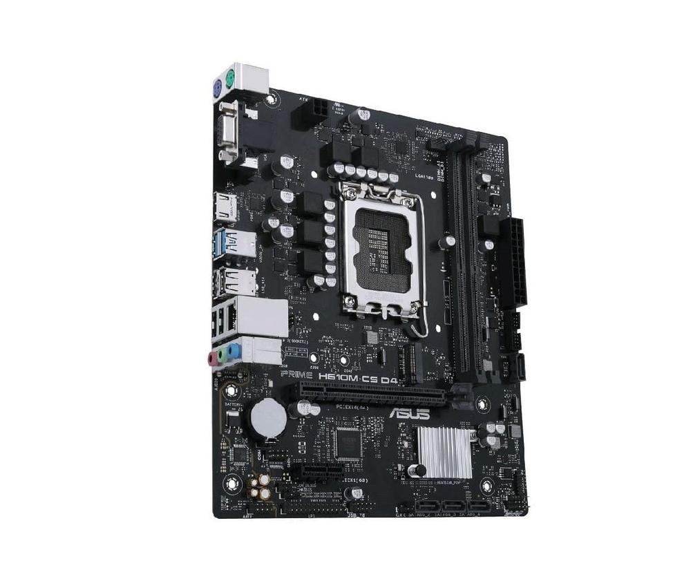 Placa mãe Asus Prime H610M-CS D4, Chipset H610, Intel LGA 1700, MATX, DDR4 - foto 4