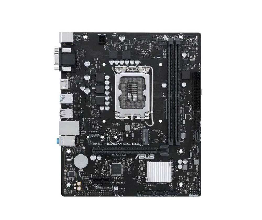 Placa mãe Asus Prime H610M-CS D4, Chipset H610, Intel LGA 1700, MATX, DDR4 - foto 2