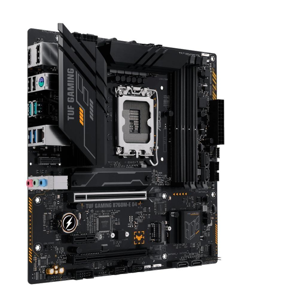 Placa-Mãe ASUS TUF Gaming B760M-E D4, Intel, M-ATX, DDR4, Preto - 90MB1E90-M0EAY0 - foto 4