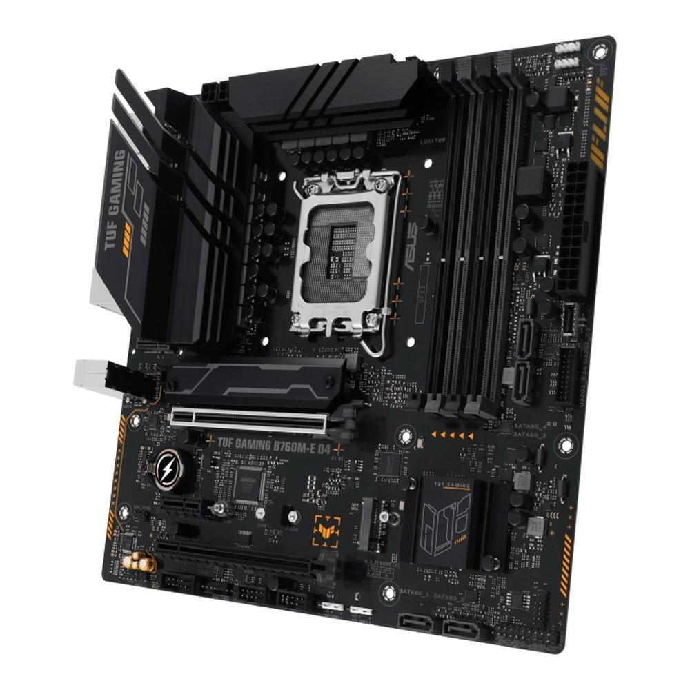 Placa-Mãe ASUS TUF Gaming B760M-E D4, Intel, M-ATX, DDR4, Preto - 90MB1E90-M0EAY0 - foto 3