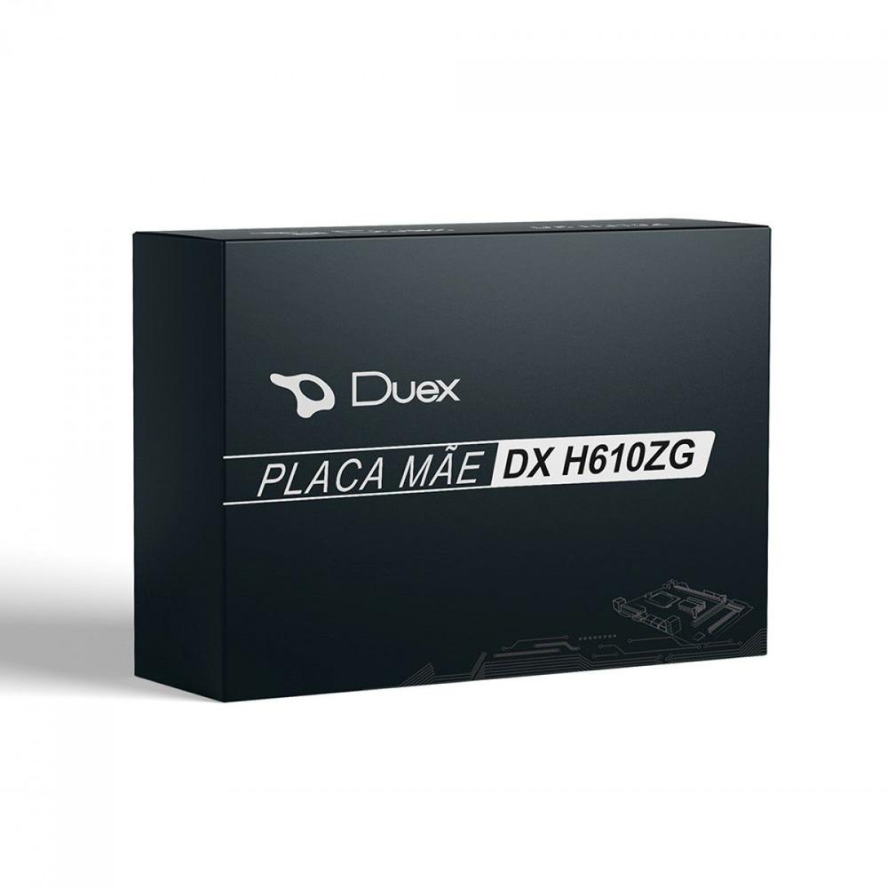 Placa Mãe Duex DX H610ZG M.2 Intel LGA 1700 DDR4 - foto 4