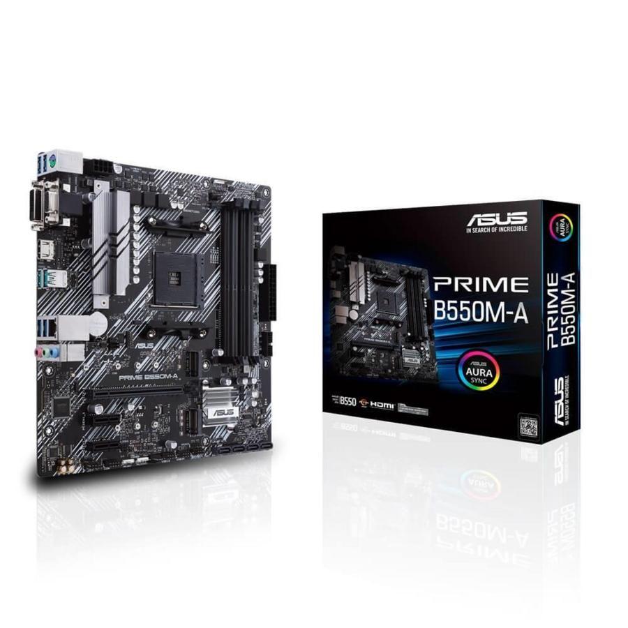 Placa Mãe Gamer Asus Prime B550m-a AM4 DDR4 Hdmi M2 B550