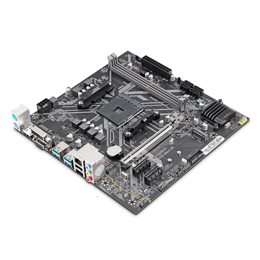 Placa-Mãe Get AM4 B450M DDR4 AMD Ryzen HDMI M.2 SATA 3 USB - foto 3