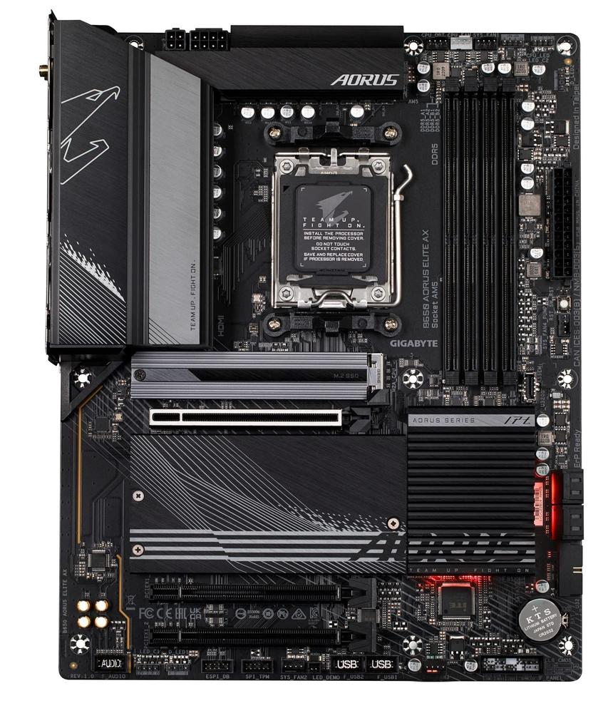 Placa-mãe GIGABYTE B650 AORUS Elite AX AMD B650 ATX DDR5 - foto 2