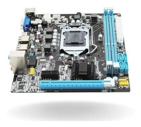 Placa Mãe H61 Lga 1155 Ddr3 Hdmi I3 I5 I7 Nf 1155 - foto 2