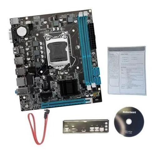 Placa Mãe H61 Lga 1155 Ddr3 Hdmi I3 I5 I7 Nf Kph61 - foto 2