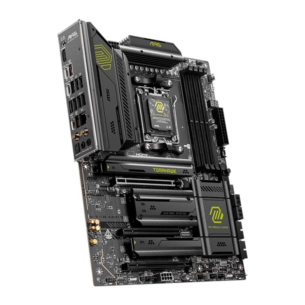 Placa Mãe MSI MAG X870E TOMAHAWK WIFI, AMD, Socket AM5, ATX, DDR5 UDIMM, Wi-Fi 7, Preto - X870ETOMAHAWKWIFI - foto 3