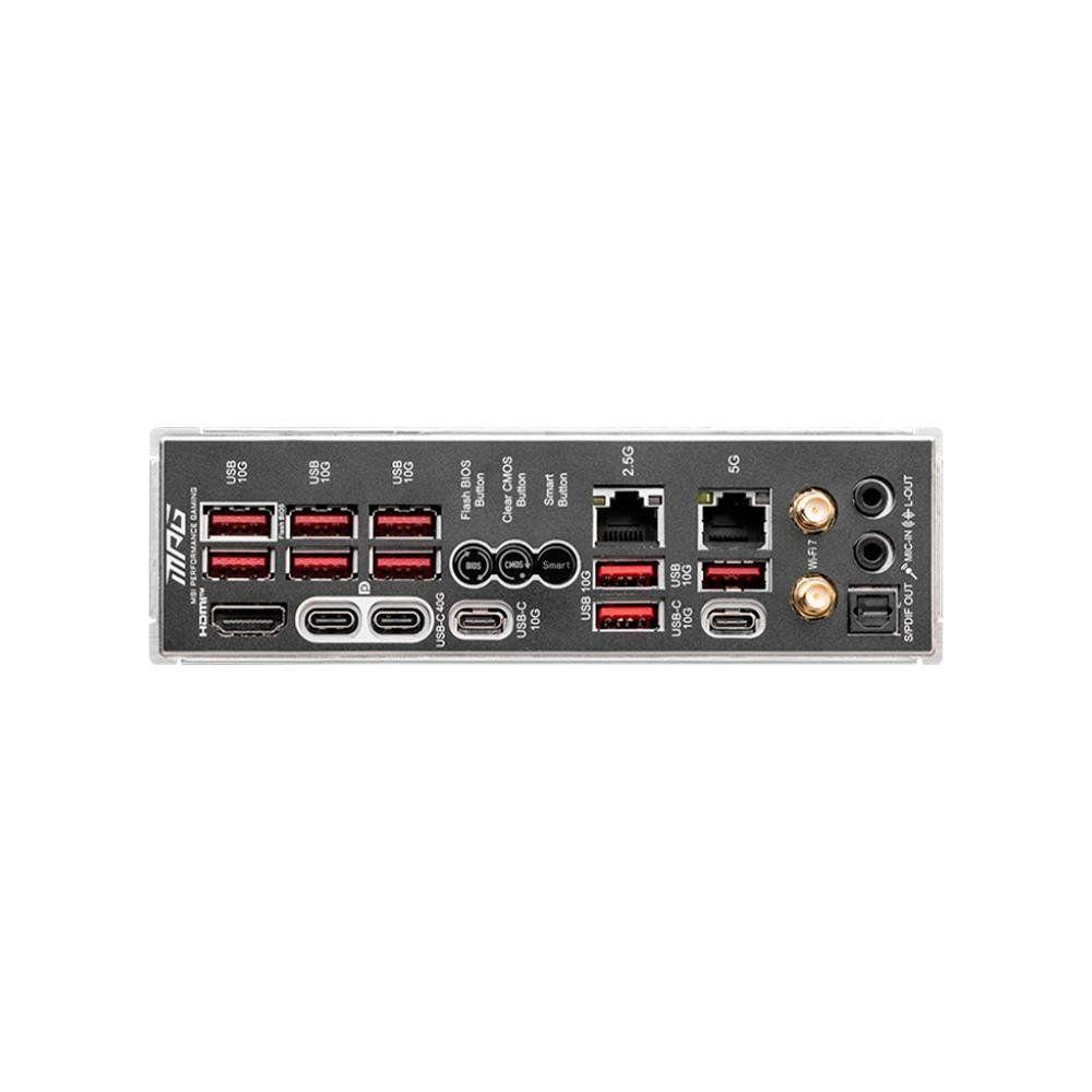 Placa-Mãe MSI MPG X870E Carbon, AMD Socket AM5 ATX, DDR5, Wi-Fi 7, Bluetooth 5.4, Preto - MPG X870E CARBON... - foto 5